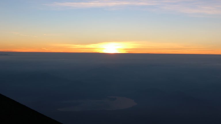 富士山から見る日の出